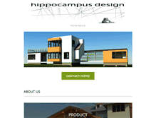 Tablet Screenshot of hippocampusdesign.com